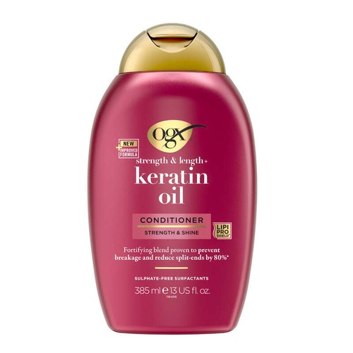OGX Après-shampooing Huile de Kératine 385ml