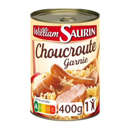 William Saurin Choucroute garnie 400g