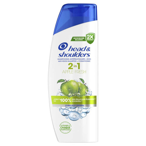 Head & shoulders shampoing antipelliculaire 2en1 apple fresh 300ml