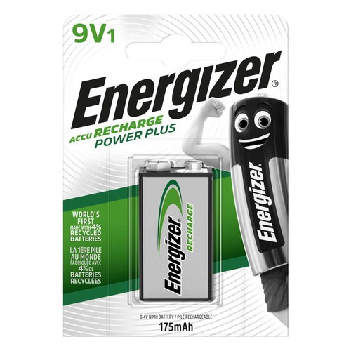 Energizer Pile Rechargeable  Power Plus 9V x1