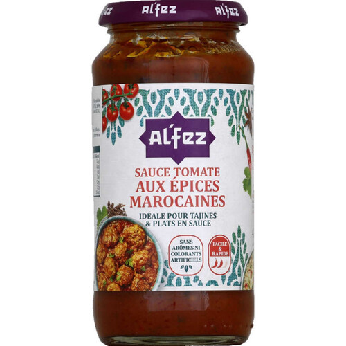 Alfez sauce tomate aux épices marocaines 450g