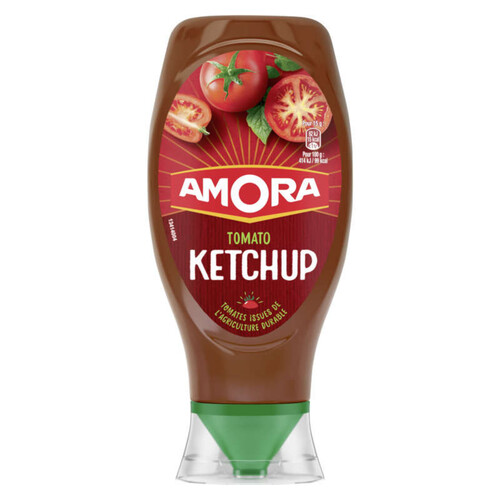 Amora Ketchup Nature Flacon Souple 550g