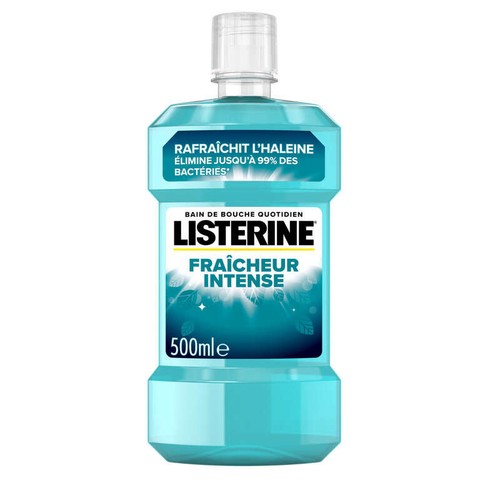 Listerine Bain de Bouche Fraicheur Intense 500ml