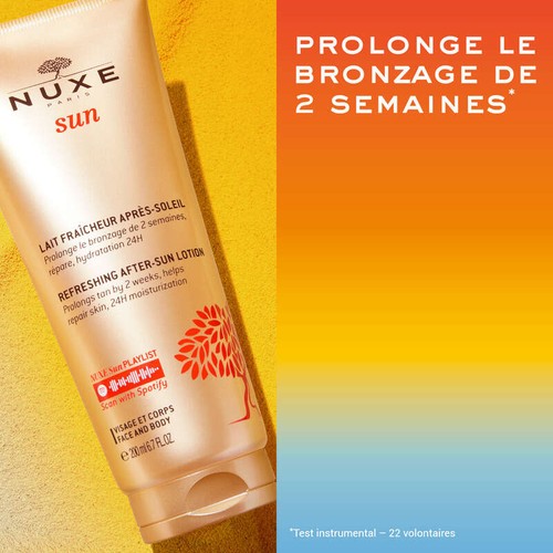 [Para] Nuxe Sun Lait fraîcheur après-soleil Visage et Corps 200ml
