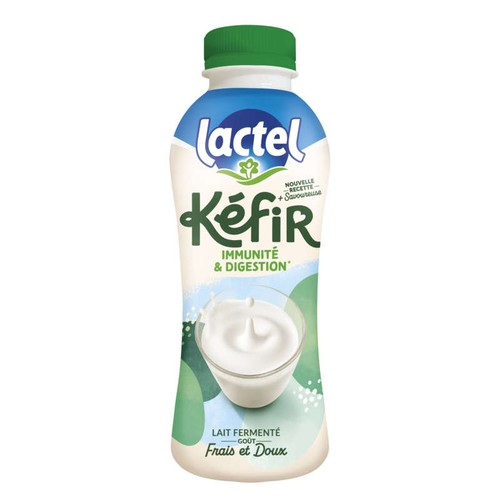 Lactel Kéfir Lait Fermenté Immunité Et Digestion 50cl