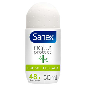 Sanex Déodorant Bille Fresh Efficacity 48h Bambou Naturel 50ml