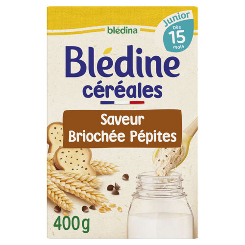 Bledina Bledine Junior Saveur Briochée Pépites 400G Dès 15 Mois