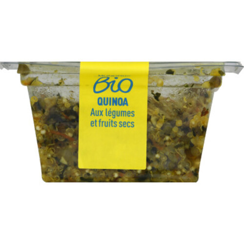 Monoprix Bio Salade quinoa aux légumes et fruits secs bio 200g