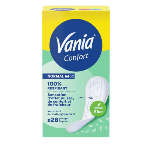 Vania Protège-Slips Confort+ Normal Aloé X28