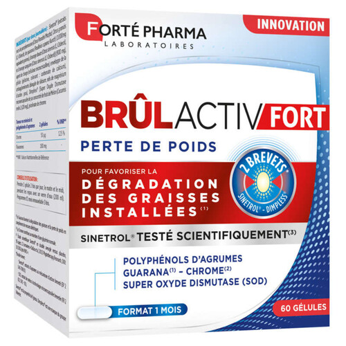 [Para] Forté PharmaBrûlactiv Fort Perte de Poids 60 Gélules