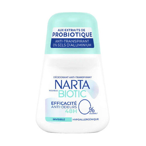 Narta Déodorant Bille Biotic 0% 50ml