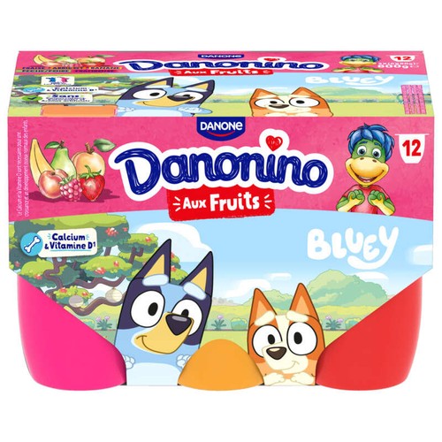 Danonino Petits Suisses Aux Fruits 12x50g
