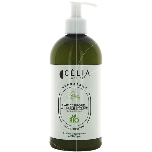 Celia Beauté Hydratant Lait Corporel à l'Huile d'Olive Bio 500ml