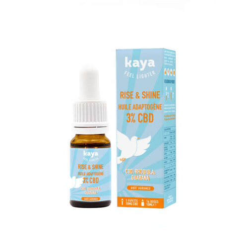 [Para] Kaya huile adaptogène rise & shine 3% CBD 10ml