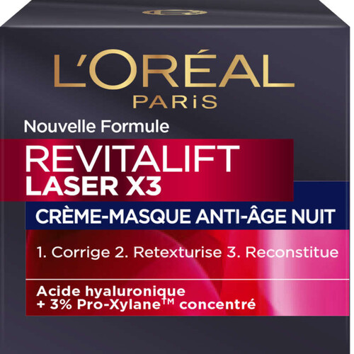 L'Oréal Paris Revitalift Laser Crème Visage Anti-Age Nuit 50ml