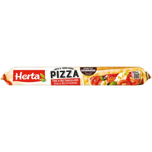 Herta Pâte à Pizza fine et rectangulaire 390g