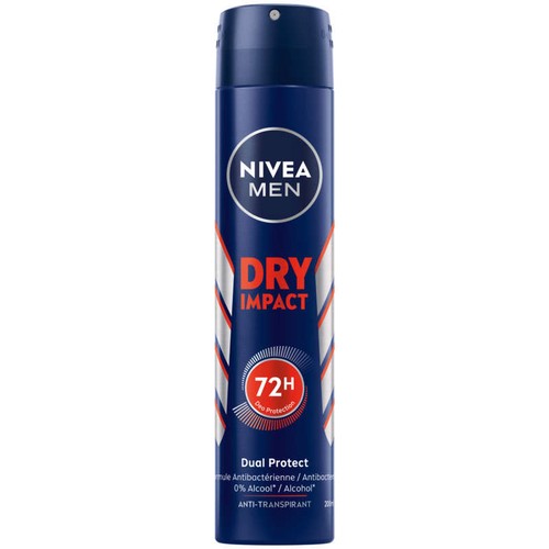Nivea Men Déodorant spray dry impact 72h 200ml