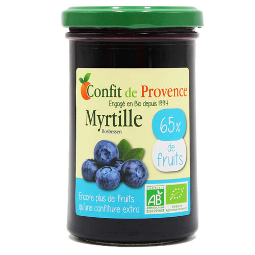 [Par Naturalia] Confit De Provence Spécialité de myrtille 300g Bio