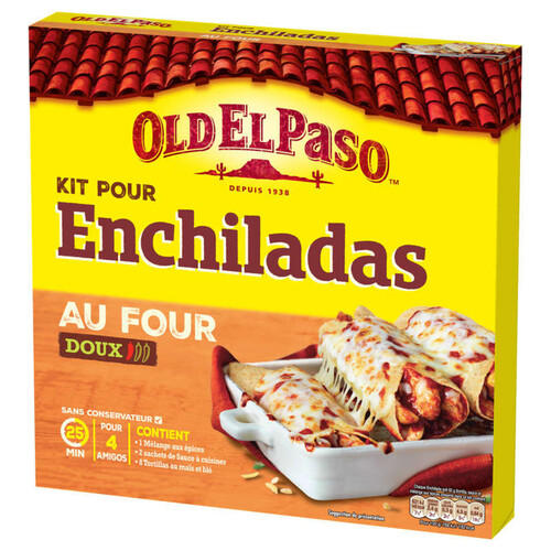 Old El paso Kit Enchiladas Au Four 657g