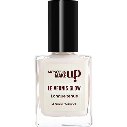 Monoprix Make Up Le Vernis Gel Glow 1 Rose perle