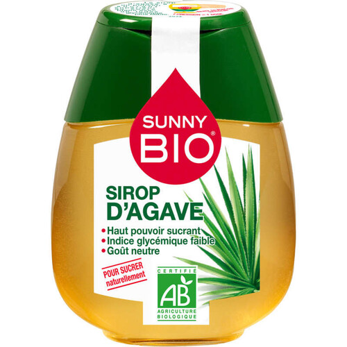 Sunny Bio Sirop D'Agave Bio Le Pot De 250G