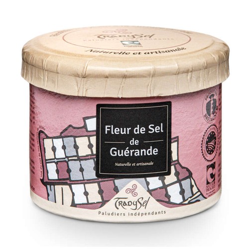 Trad y Sel Fleur de Sel de Guérande 125g