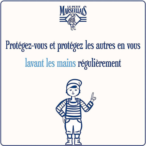 Le Petit Marseillais Recharge Pur savon liquide à l'huile essentielle de lavande 250 ml