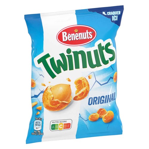 Bénénuts Twinuts Cacahuètes Enrobées Original 150g