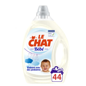 Le Chat Bébé Lessive Liquide Formule Sans Conservateurs 2,2L