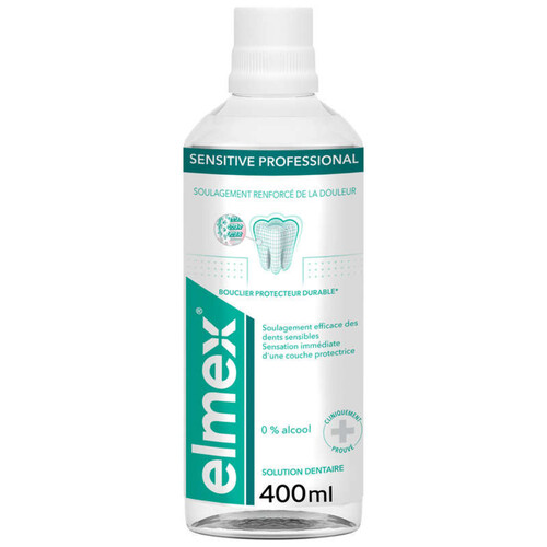 [Para] Elmex Sensitive Professional Solution Dentaire 400ml