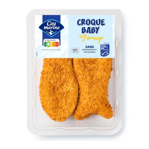 Cité Marine Croque Baby au Fromage 200g