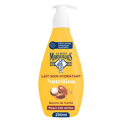 Le Petit Marseillais Lait Soin Nutrition Amandes 250ml