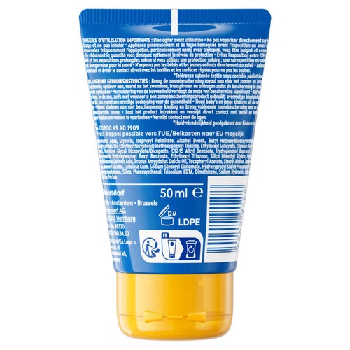Nivea Lait Protection Solaire Enfant FPS 50+ 50ml