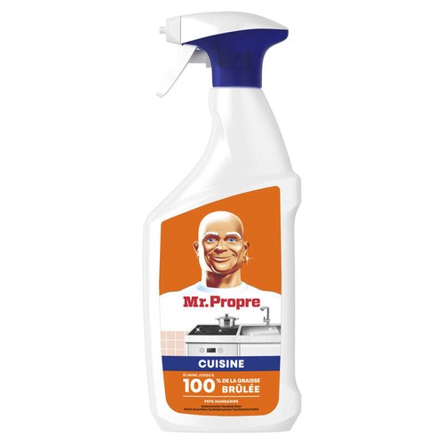 Mr. Propre Spray Dégraissant Cuisine Peps Mandarine 800ml
