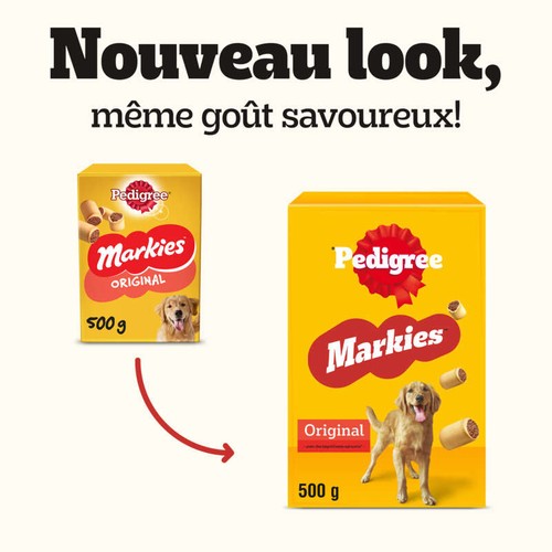 Pedigree Markies Biscuits Fourrés Pour Chien 500G