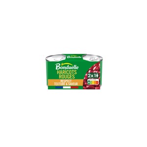 Bonduelle Haricots rouges Fraîchement récoltés 2x125g