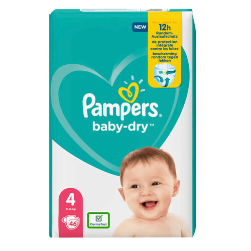 Pampers Baby Dry Geant T4X46