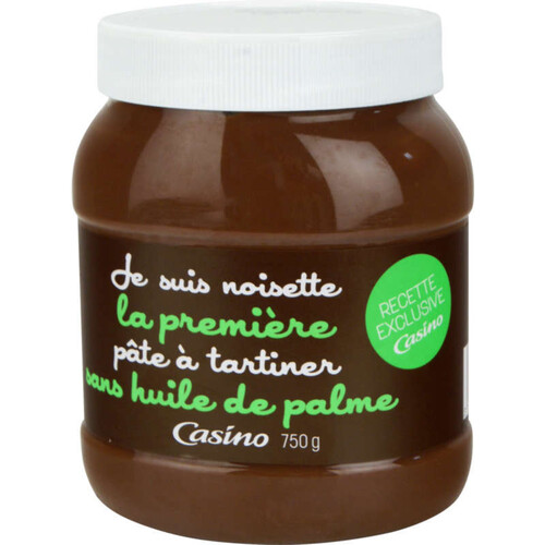 Casino Pâte à tartiner ss h. de palme - 750g