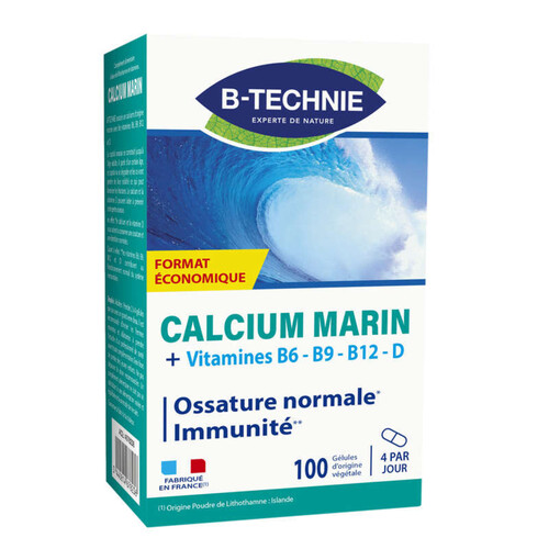 [Par Naturalia] Biotechnie Calcium Marin 100 gélules