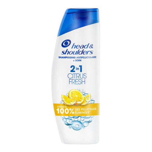 Head & Shoulders 2en1 citrus fresh shampoing antipelliculaire 300ml