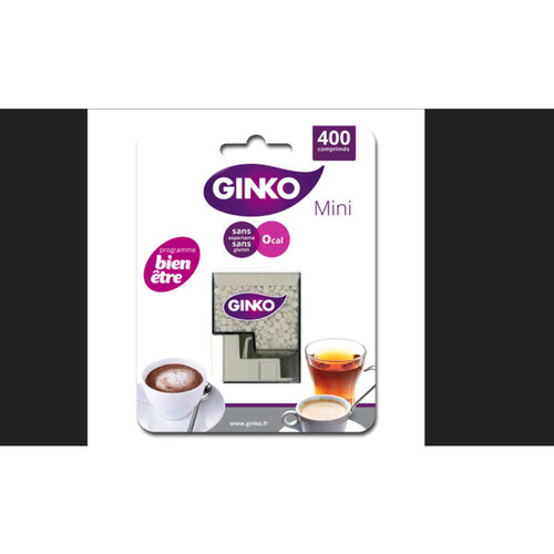 Ginko Mini Sweets Édulcorant 400 Comprimés