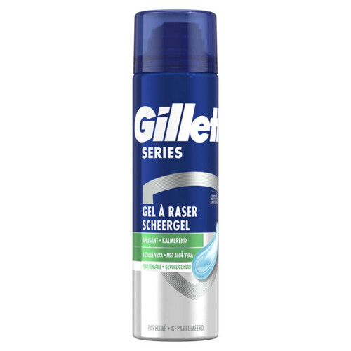 Gillette series shave gel peau sensible 200ml