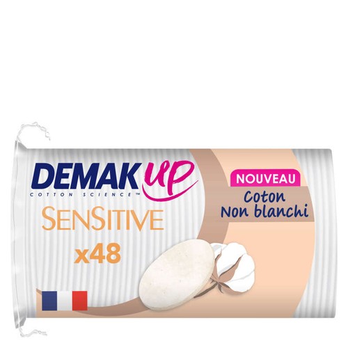Demak'Up Coton À Démaquiller Sensitive Ovale x48
