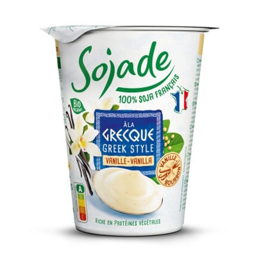 Sojade Yaourt à la Grecque Vanille Bourbon 400g