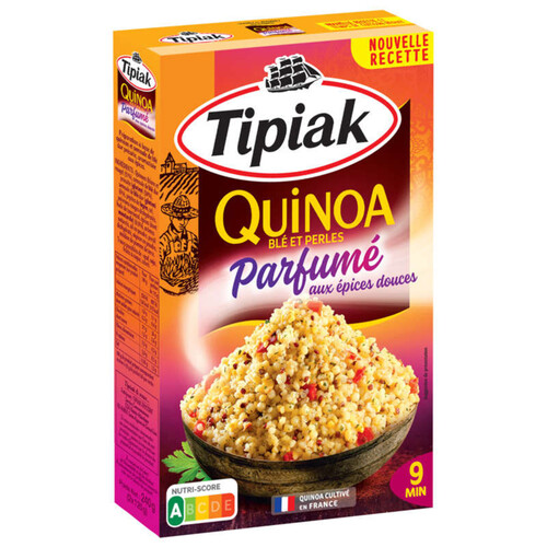 Tipiak Quinoa Gourmand Parfumé Aux Épices Douces 240g