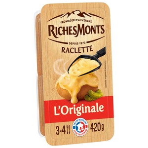 RichesMonts La Raclette Fromage Classique 420g