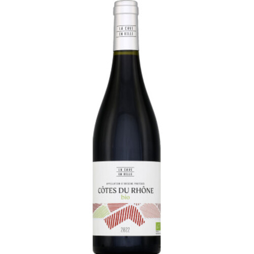 La Cave en Ville aop Côté du Rhône bio 75cl