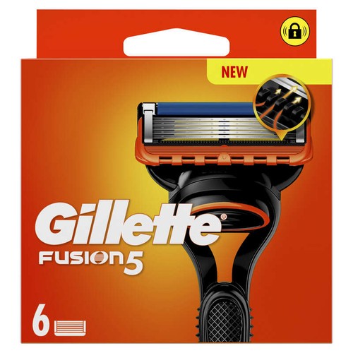 Gillette Lames Fusion5 x6