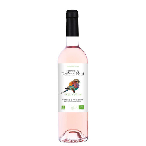 Les Vins Breban Côtes De Provence Aop, Rosé Bio 75cl
