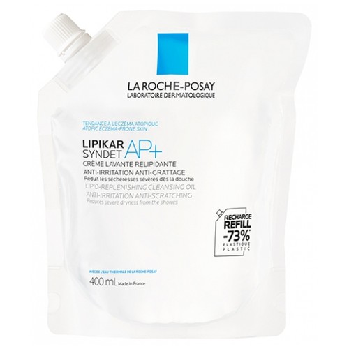 La Roche-Posay Lipikar Syndet AP+ Ecorecharge 400ml